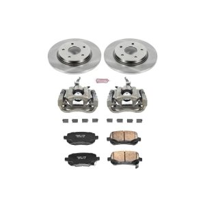 Dodge Journey Brake Kit - Rear - PowerStop - Autospecialty Rotors + Evolution Ceramic Pads + Replacement Calipers - `09-`12 Dodge Journey Brake Kit - Rear - PowerStop - Autospecialty Rotors + Evolution Ceramic Pads + Replacement Calipers - `09-`12
