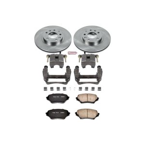 Mazda MX-5 Miata Brake Kit - Front - PowerStop - Autospecialty Rotors + Evolution Ceramic Pads + Non-Coated Calipers - `06-`15 Mazda MX-5 Miata Brake Kit - Front - PowerStop - Autospecialty Rotors + Evolution Ceramic Pads + Non-Coated Calipers - `06-`15