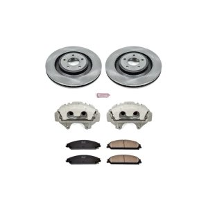 Chrysler 200 Brake Kit - Front - PowerStop - Autospecialty Rotors + Z16 Ceramic Pads + Non-Coated Calipers - `13-`14 Chrysler 200 Brake Kit - Front - PowerStop - Autospecialty Rotors + Z16 Ceramic Pads + Non-Coated Calipers - `13-`14