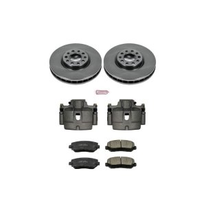 Chrysler 200 Brake Kit - Front - PowerStop - Autospecialty Rotors + Evolution Ceramic Pads + Non-coated Calipers - `15-`17 Chrysler 200 Brake Kit - Front - PowerStop - Autospecialty Rotors + Evolution Ceramic Pads + Non-coated Calipers - `15-`17