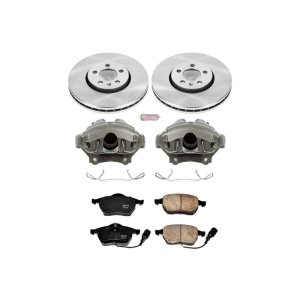 Volkswagen Beetle Brake Kit - Front - PowerStop - Autospecialty Rotors + Evolution Ceramic Pads + Non-Coated Calipers - `99-`10 Volkswagen Beetle Brake Kit - Front - PowerStop - Autospecialty Rotors + Evolution Ceramic Pads + Non-Coated Calipers - `99-`10