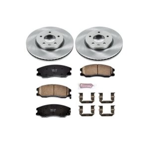 Chevrolet Captiva Sport Brake Kit - Front - PowerStop - Z17 Evolution Plus Ceramic Pads + Autospecialty Rotors - `12-`15