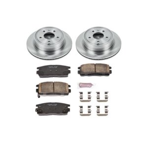 Chevrolet Captiva Sport Brake Kit - Rear - PowerStop - Z17 Stock Replacement Rotors + Z17 Evolution Plus Ceramic Pads - `12-`15