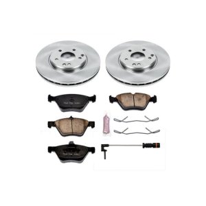 Mercedes-Benz SLK Class Brake Kit - Front - PowerStop - Z17 Evolution Plus Ceramic Pads + Autospecialty Rotors - `01-`04 Mercedes-Benz SLK Class Brake Kit - Front - PowerStop - Z17 Evolution Plus Ceramic Pads + Autospecialty Rotors - `01-`04