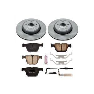 BMW 5 Series Brake Kit - Rear - PowerStop - Autospecialty Rotors + Z17 Evolution Plus Ceramic Pads - `04-`05