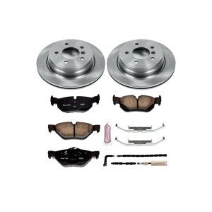 BMW 3 Series Brake Kit - Rear - PowerStop - Autospecialty Rotors + Z17 Evolution Plus Ceramic Pads - `07-`10