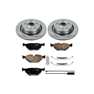 BMW Z3 Brake Kit - Rear - PowerStop - Z17 Evolution Plus Ceramic Pads + Autospecialty Rotors - `98-`02
