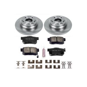 Acura RL Brake Kit - Rear - PowerStop - Z17 Stock Replacement - `99-`01
