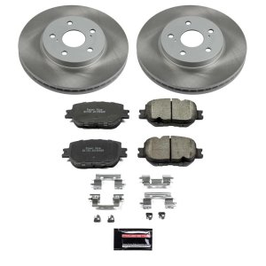 Ford E-450 Super Duty Brake Kit - Front + Rear - PowerStop - Z17 Stock Replacement + Autospecialty Rotors - `03-`07 Ford E-450 Super Duty Brake Kit - Front + Rear - PowerStop - Z17 Stock Replacement + Autospecialty Rotors - `03-`07
