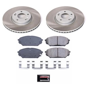 Mercedes-Benz SLK320 Brake Kit - Front + Rear - PowerStop - Autospecialty Rotors + Z17 Evolution Plus Ceramic Pads - `01-`04 Mercedes-Benz SLK320 Brake Kit - Front + Rear - PowerStop - Autospecialty Rotors + Z17 Evolution Plus Ceramic Pads - `01-`04
