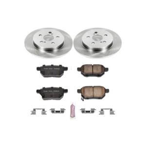 Pontiac Vibe Brake Kit - Rear - PowerStop - Autospecialty Rotors + Z17 Evolution Plus Ceramic Pads - `09-`10 Pontiac Vibe Brake Kit - Rear - PowerStop - Autospecialty Rotors + Z17 Evolution Plus Ceramic Pads - `09-`10