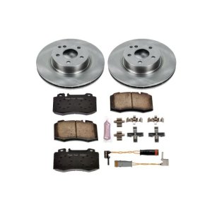 Mercedes-Benz E500 Brake Kit - Front - PowerStop - Z17 Evolution Plus Ceramic Pads + Autospecialty Rotors - `03-`06 Mercedes-Benz E500 Brake Kit - Front - PowerStop - Z17 Evolution Plus Ceramic Pads + Autospecialty Rotors - `03-`06