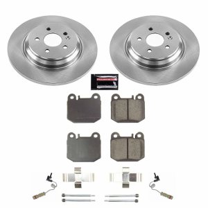 Mercedes-Benz ML430 Brake Kit - Rear - PowerStop - Z17 Evolution Plus Ceramic Pads + Autospecialty Rotors - `00-`01 Mercedes-Benz ML430 Brake Kit - Rear - PowerStop - Z17 Evolution Plus Ceramic Pads + Autospecialty Rotors - `00-`01