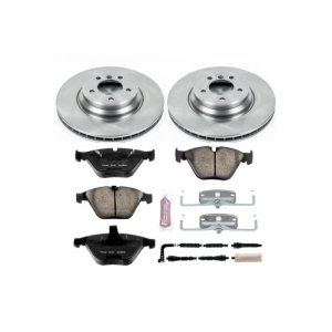 BMW 3 Series Brake Kit - Front - PowerStop - Z17 Evolution Plus Rotors + Ceramic Pads - 2009