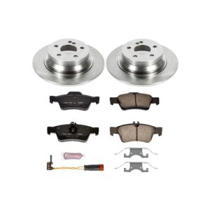 Mercedes-Benz E320 Brake Kit - Rear - PowerStop - Z17 Evolution Plus Ceramic Pads + Autospecialty Rotors - `03-`09 Mercedes-Benz E320 Brake Kit - Rear - PowerStop - Z17 Evolution Plus Ceramic Pads + Autospecialty Rotors - `03-`09
