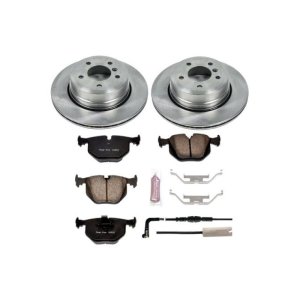 BMW 5 Series Brake Kit - Rear - PowerStop - Autospecialty Rotors + Z17 Evolution Plus Ceramic Pads - `06-`07