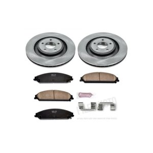 Chrysler 200 Brake Kit - Front - PowerStop - Z17 Evolution Plus Rotors + Ceramic Pads - `13-`14 Chrysler 200 Brake Kit - Front - PowerStop - Z17 Evolution Plus Rotors + Ceramic Pads - `13-`14
