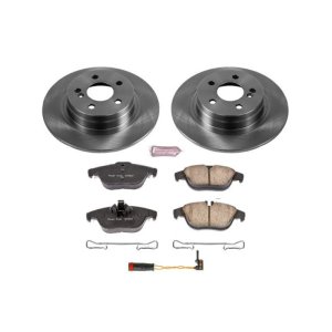 Mercedes-Benz C250 Brake Kit - Rear - PowerStop - Z17 Evolution Plus Ceramic Pads + Autospecialty Rotors - `12-`15 Mercedes-Benz C250 Brake Kit - Rear - PowerStop - Z17 Evolution Plus Ceramic Pads + Autospecialty Rotors - `12-`15