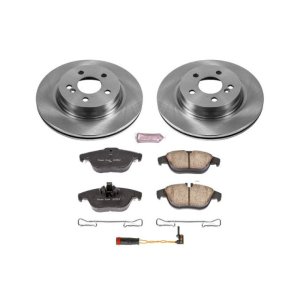 Mercedes-Benz C250 Brake Kit - Rear - PowerStop - Z17 Evolution Plus Ceramic Pads + Autospecialty Brake Rotors - `12-`15 Mercedes-Benz C250 Brake Kit - Rear - PowerStop - Z17 Evolution Plus Ceramic Pads + Autospecialty Brake Rotors - `12-`15