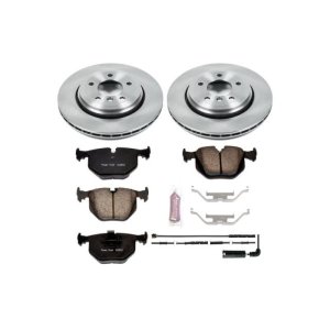 BMW 3 Series Brake Kit - Rear - PowerStop - Z17 Evolution Plus Ceramic Pads + Autospecialty Rotors - `01-`06