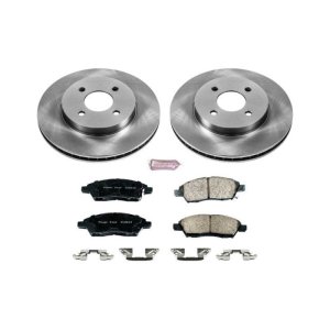 Nissan Versa Brake Kit - Front - PowerStop - Autospecialty Rotors + Z17 Evolution Plus Ceramic Pads - `12-`18 Nissan Versa Brake Kit - Front - PowerStop - Autospecialty Rotors + Z17 Evolution Plus Ceramic Pads - `12-`18
