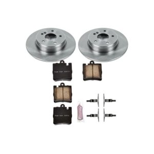 Mercedes-Benz C240 Brake Kit - Rear - PowerStop - Autospecialty Rotors + Z17 Evolution Plus Ceramic Pads - `03-`05 Mercedes-Benz C240 Brake Kit - Rear - PowerStop - Autospecialty Rotors + Z17 Evolution Plus Ceramic Pads - `03-`05