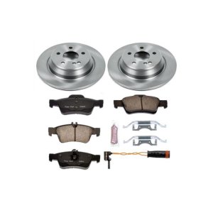 Mercedes-Benz CL500 Brake Kit - Rear - PowerStop - Z17 Evolution Plus Ceramic Pads + Autospecialty Rotors - `03-`06