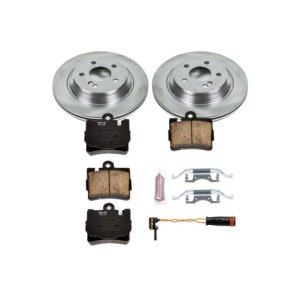 Mercedes-Benz CL500 Brake Kit - Rear - PowerStop - Z17 Stock Replacement Rotors + Z17 Evolution Plus Ceramic Pads - `00-`03