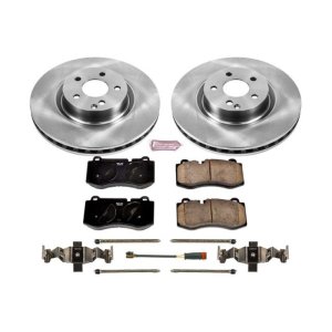 Mercedes-Benz CL550 Brake Kit - Front - PowerStop - Z17 Evolution Plus Ceramic Pads + Autospecialty Rotors - `07-`08