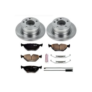 BMW Z3 Brake Kit - Rear - PowerStop - Z17 Evolution Plus Ceramic Pads + Autospecialty Rotors - `96-`02