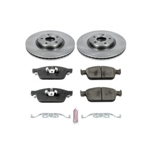 Ford Focus Brake Kit - Front - PowerStop - Z17 Evolution Plus Ceramic Pads + Autospecialty Rotors - `13-`14 Ford Focus Brake Kit - Front - PowerStop - Z17 Evolution Plus Ceramic Pads + Autospecialty Rotors - `13-`14