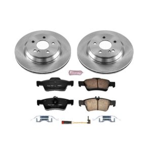Mercedes-Benz S350 Brake Kit - Rear - PowerStop - Z17 Stock Replacement Rotors + Z17 Evolution Plus Ceramic Pads - `12-`13 Mercedes-Benz S350 Brake Kit - Rear - PowerStop - Z17 Stock Replacement Rotors + Z17 Evolution Plus Ceramic Pads - `12-`13