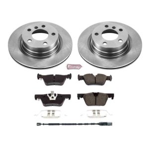 BMW 3 Series Brake Kit - Rear - PowerStop - Autospecialty Rotors + Z17 Evolution Plus Ceramic Pads - `12-`15