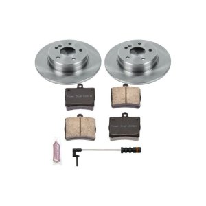 Mercedes-Benz CLK430 Brake Kit - Rear - PowerStop - Z17 Evolution Plus Ceramic Pads + Autospecialty Rotors - `00-`03 Mercedes-Benz CLK430 Brake Kit - Rear - PowerStop - Z17 Evolution Plus Ceramic Pads + Autospecialty Rotors - `00-`03