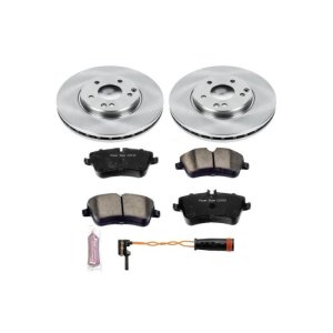 Mercedes-Benz SLK280 Brake Kit - Front - PowerStop - Z17 Evolution Plus Ceramic Pads + Autospecialty Rotors - `06-`08 Mercedes-Benz SLK280 Brake Kit - Front - PowerStop - Z17 Evolution Plus Ceramic Pads + Autospecialty Rotors - `06-`08