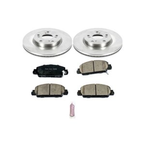 Honda Accord Brake Kit - Front - PowerStop - Z17 Evolution Plus Rotors + Ceramic Pads - `13-`17 Honda Accord Brake Kit - Front - PowerStop - Z17 Evolution Plus Rotors + Ceramic Pads - `13-`17