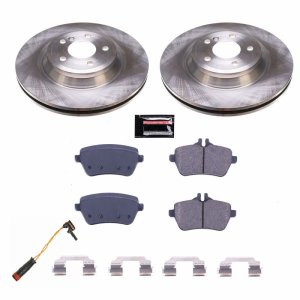 Mercedes-Benz SL400 Brake Kit - Rear - PowerStop - Z17 Evolution Plus Pads + Autospecialty Rotors - `15-`16 Mercedes-Benz SL400 Brake Kit - Rear - PowerStop - Z17 Evolution Plus Pads + Autospecialty Rotors - `15-`16