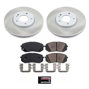 Mercedes-Benz GLE300d Brake Kit - Front + Rear - PowerStop - Autospecialty Kit + Z17 Evolution Plus Ceramic Pads - `16-`17 Mercedes-Benz GLE300d Brake Kit - Front + Rear - PowerStop - Autospecialty Kit + Z17 Evolution Plus Ceramic Pads - `16-`17