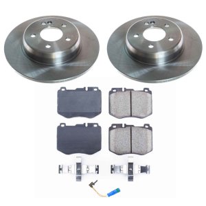 Mercedes-Benz C300 Brake Kit - Rear - PowerStop - Z17 Stock Replacement Rotors + Z17 Evolution Plus Ceramic Pads - `17-`18 Mercedes-Benz C300 Brake Kit - Rear - PowerStop - Z17 Stock Replacement Rotors + Z17 Evolution Plus Ceramic Pads - `17-`18