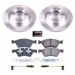 Mercedes-Benz G55 AMG Brake Kit - Front - PowerStop - Z17 Evolution Plus Ceramic Pads + Autospecialty Rotors - `05-`10 Mercedes-Benz G55 AMG Brake Kit - Front - PowerStop - Z17 Evolution Plus Ceramic Pads + Autospecialty Rotors - `05-`10