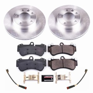 Mercedes-Benz G550 Brake Kit - Front - PowerStop - Z17 Stock Replacement Rotors + Ceramic Pads - `17-`18 Mercedes-Benz G550 Brake Kit - Front - PowerStop - Z17 Stock Replacement Rotors + Ceramic Pads - `17-`18
