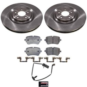 Audi A8 Quattro Brake Kit - Rear - PowerStop - Z17 Evolution Plus Ceramic Pads + Autospecialty Rotors - `20-`21 Audi A8 Quattro Brake Kit - Rear - PowerStop - Z17 Evolution Plus Ceramic Pads + Autospecialty Rotors - `20-`21