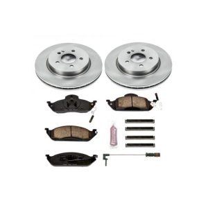 Mercedes-Benz ML320 Brake Kit - Front - PowerStop - Autospecialty Rotors + Z17 Evolution Plus Ceramic Pads - `98-`03 Mercedes-Benz ML320 Brake Kit - Front - PowerStop - Autospecialty Rotors + Z17 Evolution Plus Ceramic Pads - `98-`03