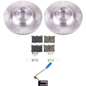 Mercedes-Benz E53 AMG Brake Kit - Front - PowerStop - Z17 Evolution Plus Ceramic Pads + Autospecialty Rotors - `22-`23 Mercedes-Benz E53 AMG Brake Kit - Front - PowerStop - Z17 Evolution Plus Ceramic Pads + Autospecialty Rotors - `22-`23