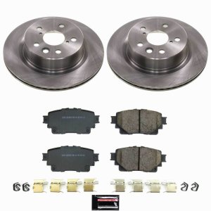 Lexus IS300 Brake Kit - Rear - PowerStop - Autospecialty Rotors + Z17 Evolution Plus Ceramic Pads - `21-`25 Lexus IS300 Brake Kit - Rear - PowerStop - Autospecialty Rotors + Z17 Evolution Plus Ceramic Pads - `21-`25