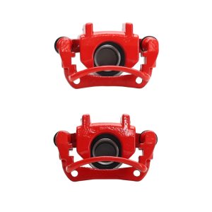 Toyota Venza Brake Calipers - Rear - PowerStop - Performance - Red - `09-`15