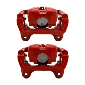 GMC Yukon XL Brake Calipers - Rear - PowerStop - Red - `21-`24