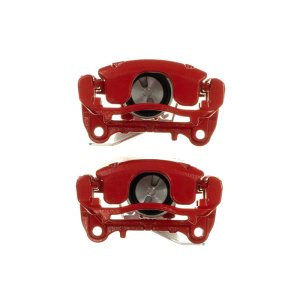 Ford Ranger Rear Brake Calipers - PowerStop - Red - `19-`23 Ford Ranger Rear Brake Calipers - PowerStop - Red - `19-`23