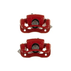 Hyundai Elantra Brake Calipers - Rear - PowerStop - Red - `17-`20 Hyundai Elantra Brake Calipers - Rear - PowerStop - Red - `17-`20