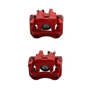 Scion xB Brake Calipers - Rear - PowerStop - Red - `04-`06